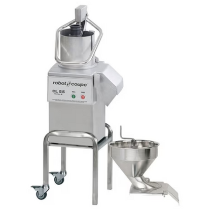 Robot Coupe CL55E2FEEDHEADS E-Series Commercial Food Processor - RCCL552FEEDHEADS
