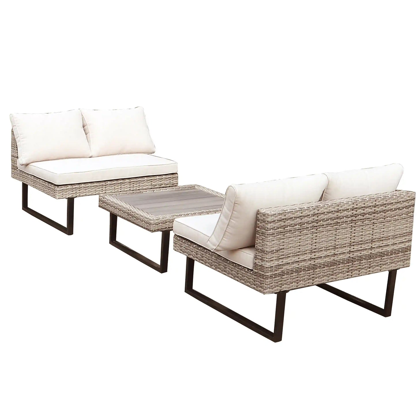Deko Living Outdoor Corner Patio Sectional & Tables  - COP30008