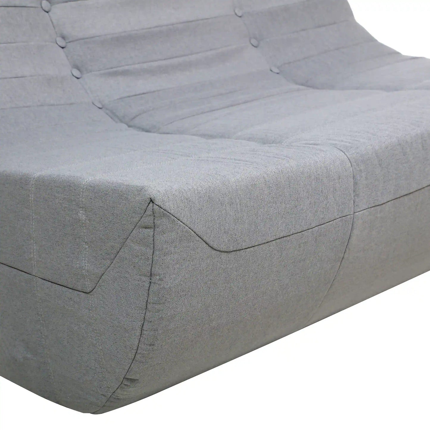 Deko Living Gray Outdoor Compressed Foam Sofa  - COP30019SOF