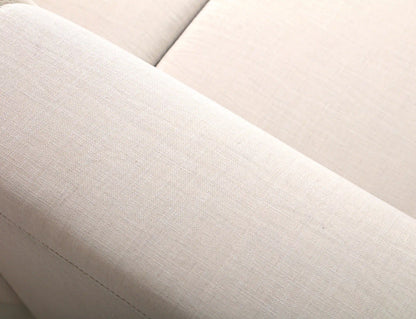 Deko Living 2 Piece Seating Beige Outdoor Compressed Foam Sectional Sofas  - COP30217SET