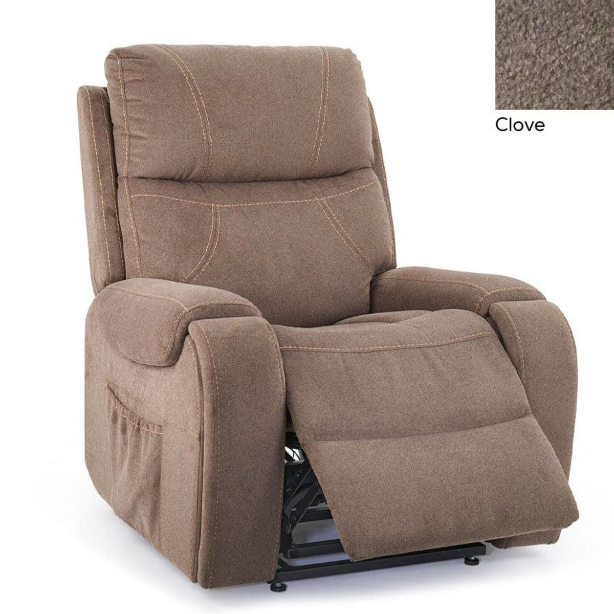 UltraCozy UC671 by UltraComfort Medium Zero Gravity Power Recliner - UC671-PL-CORK