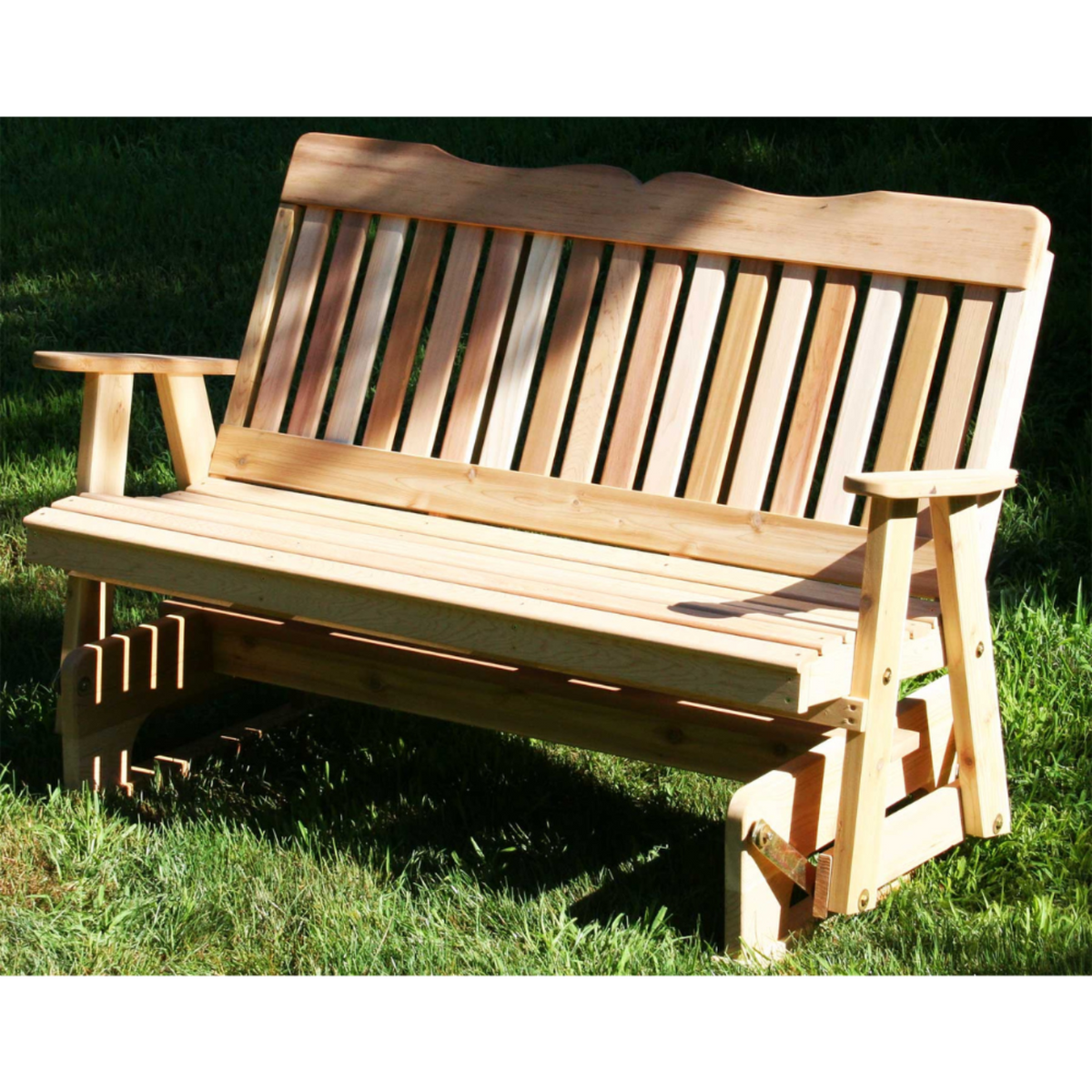 Creekvine Designs Cedar Countryside Rocking Glider - WF2SEGCVD
