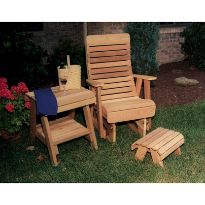 Creekvine Designs Cedar Twin Ponds Rocking Glider Chair Set - WRF1230SETCVD