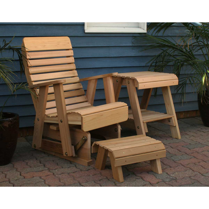 Creekvine Designs Cedar Twin Ponds Rocking Glider Chair Set - WRF1230SETCVD