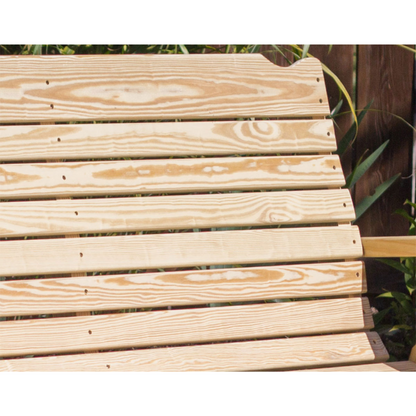 Creekvine Designs Treated Pine Crossback Garden Bench - Creekvine Designs Cedar Country Hearts Dining Set - WRFSASDSCVD
