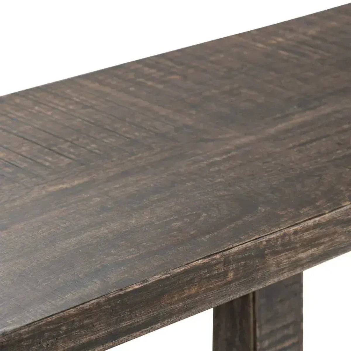 Crestview Collection Alpine 76" x 17" x 39" Transitional Wood Console Table In Ebony Finish - CVFNR797