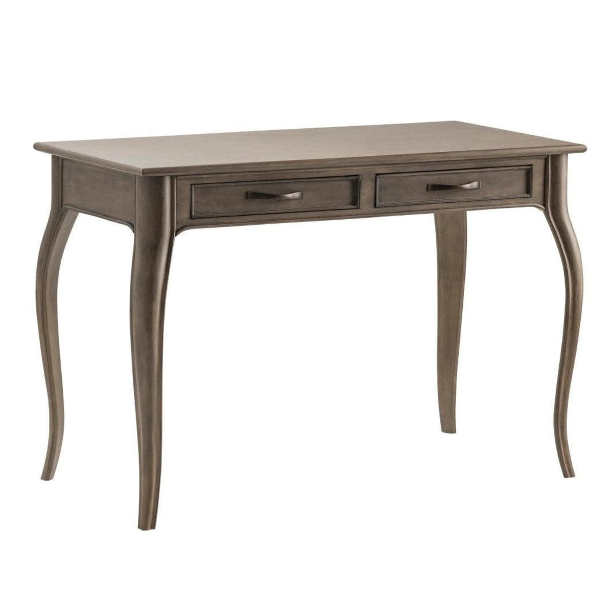 Crestview Collection Faulkner 44" x 22" x 30" Traditional Wood Writing Desk In Brown Finish - CVFVR8233
