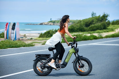 Cyrusher Kommoda 3.0 Step-Through E-Bike - US-KMDA3.0-GN