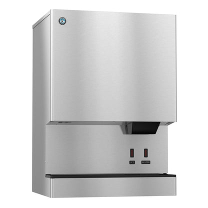 Hoshizaki | 34" Wide Hands Free Water-Cooled Small Cubelet Ice & Water Dispenser w/ Built-In Storage Bin - DCM-751BWH-OS