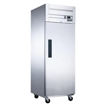 Dukers D28AF 28" One Solid Door Top Mount Reach-In Freezer 18.31 Cu. Ft - D28AF