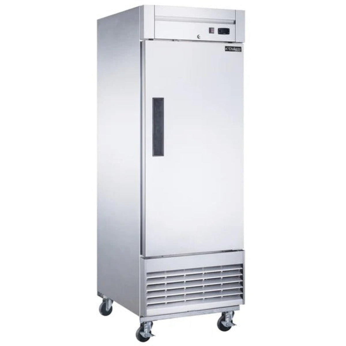 Dukers D28F 28" One Solid Door Bottom Mount Reach-In Freezer 17.79 Cu. Ft. - D28F