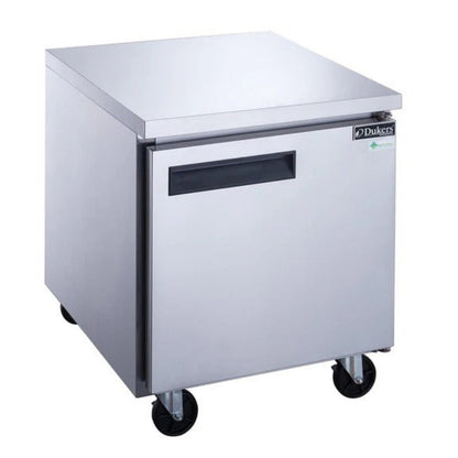 Dukers DUC29R 29" Single Solid Door Undercounter Worktop Refrigerator 6.99 Cu. Ft. - DUC29R