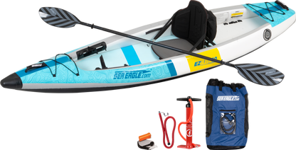 Sea Eagle EZLITE10K_P 10' EZLite10 Inflatable Kayak Pro Package New - EZLITE10K_P