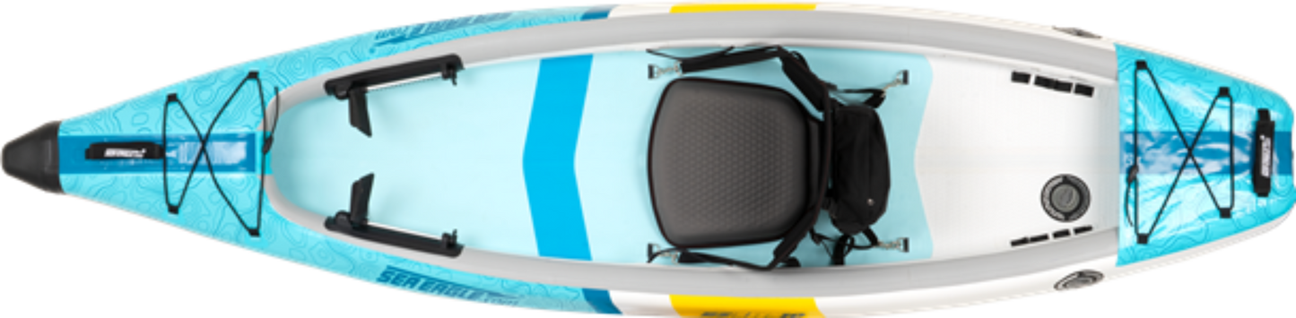 Sea Eagle EZLITE10K_P 10' EZLite10 Inflatable Kayak Pro Package New - EZLITE10K_P