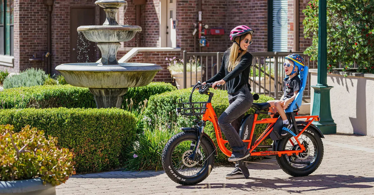 Addmotor 750W 48V GAROOTAN M-81 Cargo Fat Tire Electric Bike - EB-ADD-GM81-ORG