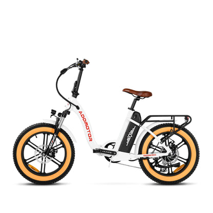Addmotor 750W Foldtan M-140 2.0 Folding Fat Tire Electric Bike - EB-ADD-M140-BLK