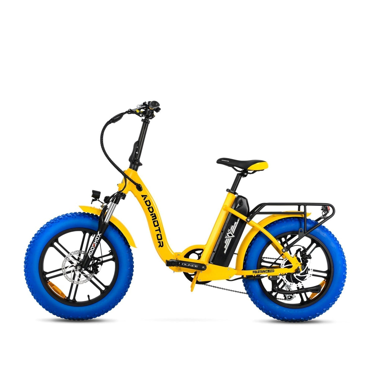 Addmotor 750W Foldtan M-140 2.0 Folding Fat Tire Electric Bike - EB-ADD-M140-BLK