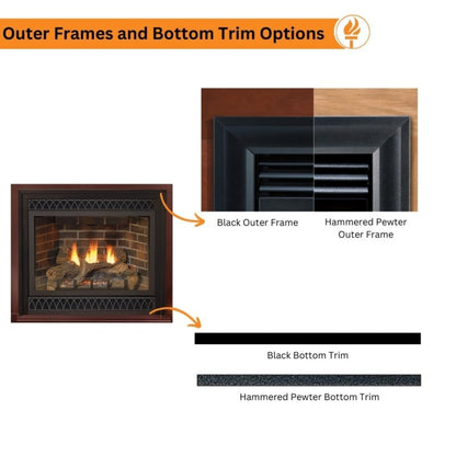 Empire Tahoe Premium 48" Direct Vent Gas Fireplace | DVP48FP - DVP48FP30N