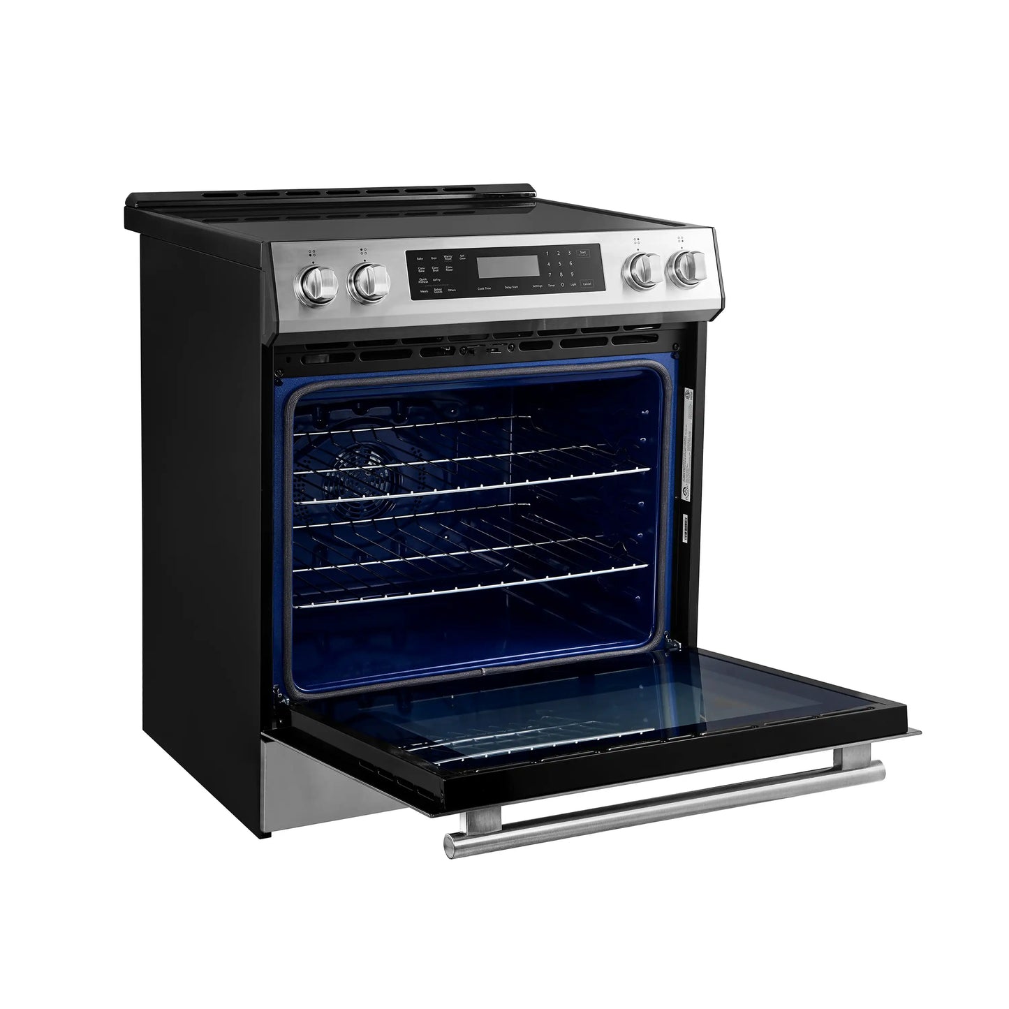 Forno 5-Piece Appliance Package - 30-Inch Induction Range, Under Cabinet Range Hood, French Door Refrigerator, Dishwasher, and 30-Inch Microwave Drawer in Stainless Steel - APR5-905-30-MWD30