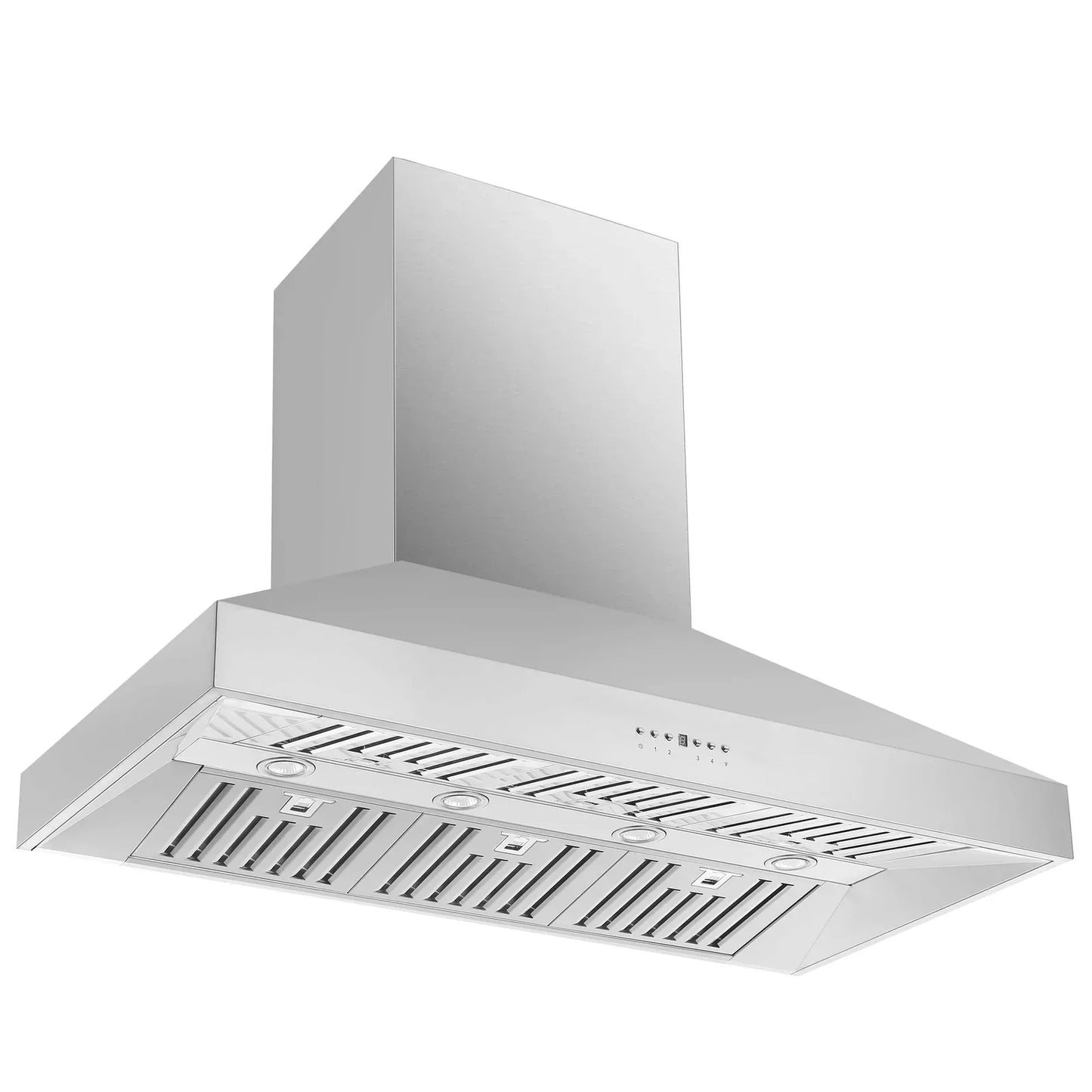 Forno 2-Piece Appliance Package - 48-Inch Dual Fuel Range & Wall Mount Hood in Stainless Stee - AP2-6156-48l