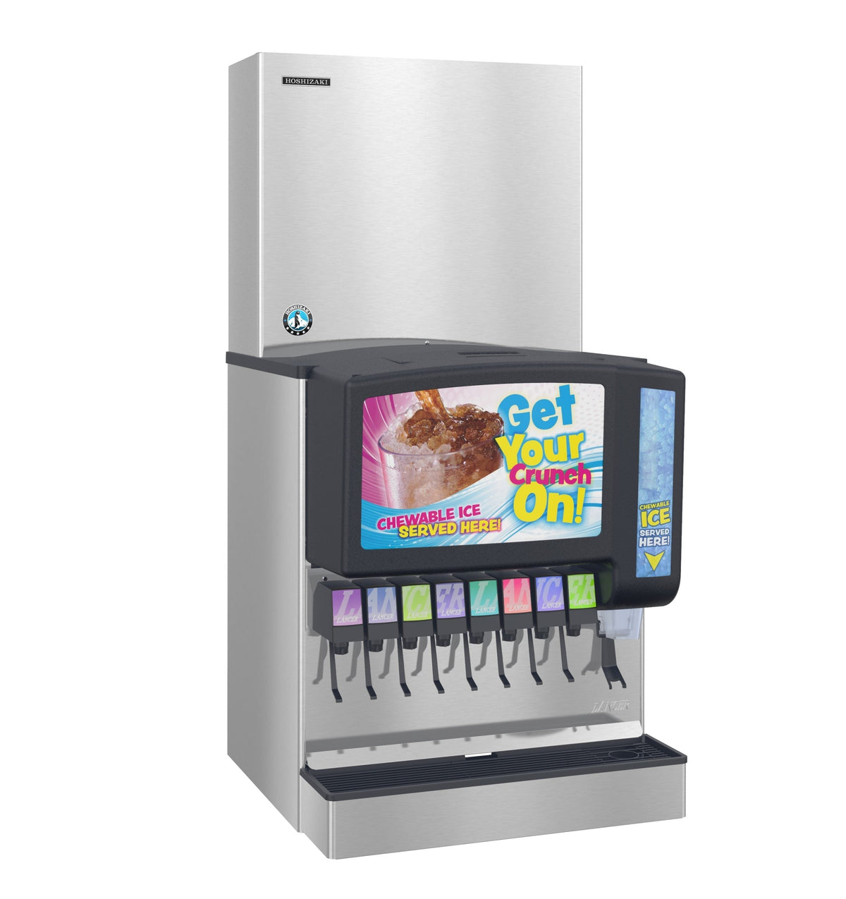 Hoshizaki FS-1001MLJ-C | 30" Wide Remote-Cooled Small Cubelet Ice Maker Serenity Series (Dispenser & Condenser Sold Separately)
