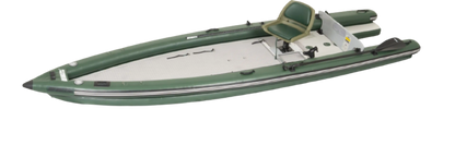 Sea Eagle FSK16K_ST FishSkiff 16 Inflatable Fishing Boat Solo Startup Package New - FSK16K_ST