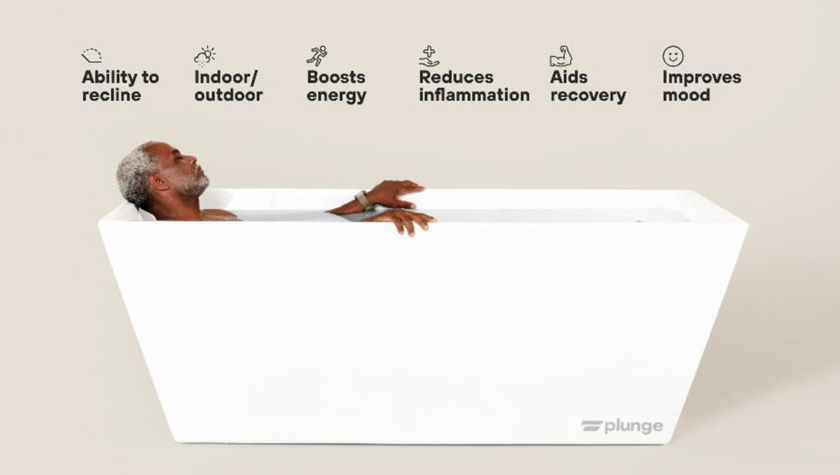The Plunge Original Cold Plunge Tub - EVOLVE-XL-ST-COLD