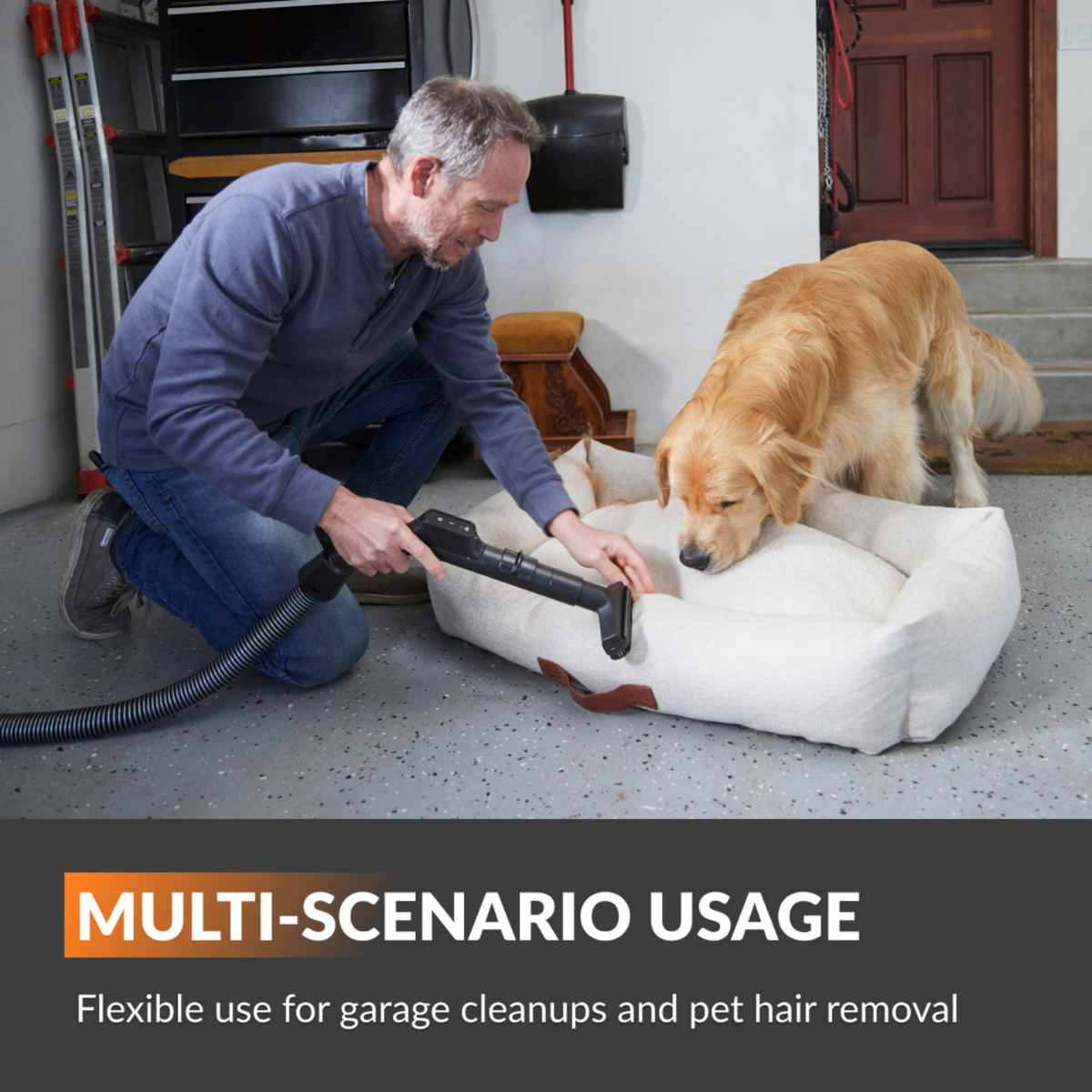 Retractable Vacuum Cleaner - SGV-W18A8M