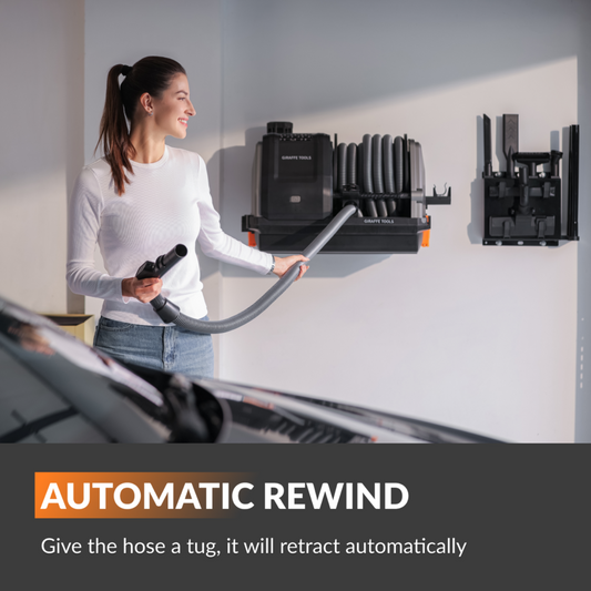 Retractable Vacuum Cleaner - SGV-W18A8M