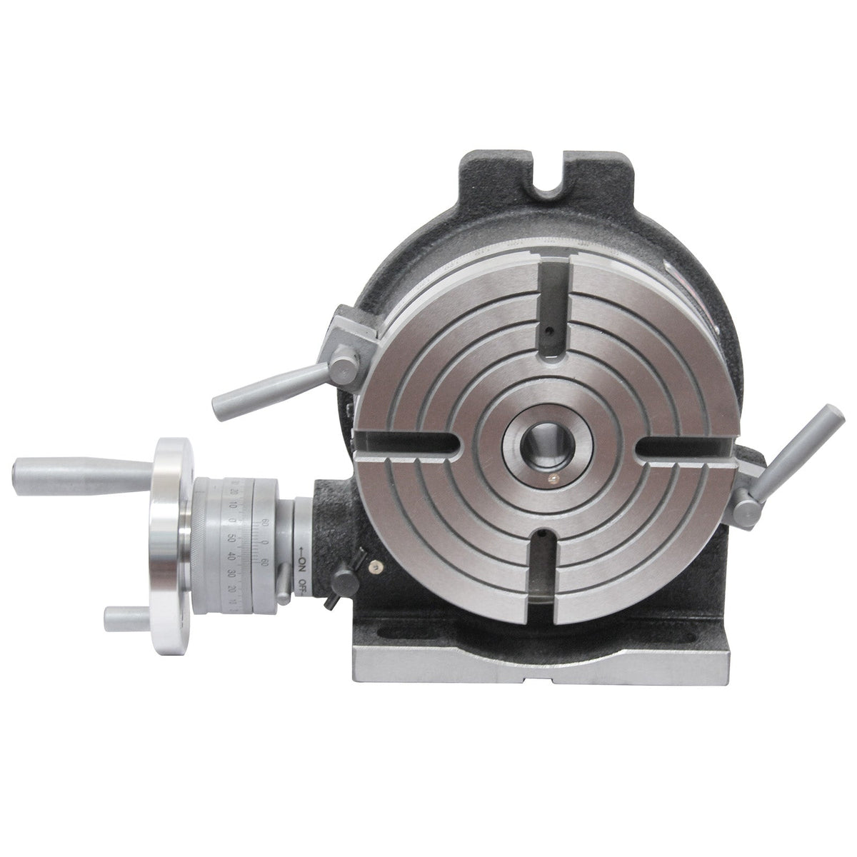 Kaka Industrial HV-8, 8" Horizontal Vertical Rotary Table Rotary table TSL Vertical & Horizontal MT3 Center Sleeve Rotary Table 4 slot Precision Milling Table 360 Degrees Precision Rotary Table - 161108