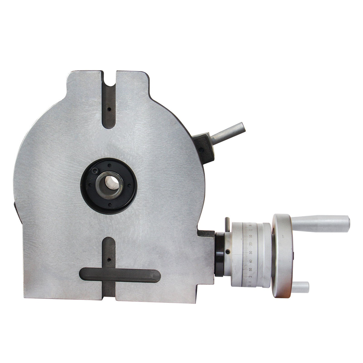 Kaka Industrial HV-8, 8" Horizontal Vertical Rotary Table Rotary table TSL Vertical & Horizontal MT3 Center Sleeve Rotary Table 4 slot Precision Milling Table 360 Degrees Precision Rotary Table - 161108