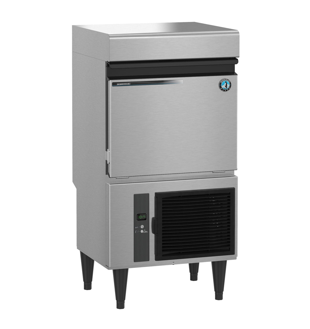 Hoshizaki 20" Wide Air-Cooled Square Cuber Ice Maker w/ Built-In Storage Bin - IM-50BAA-LM