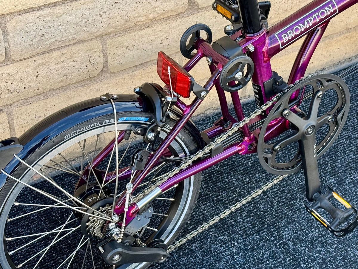 Brompton C Line 12-Speed Mid-HB Amethyst Lacquer
