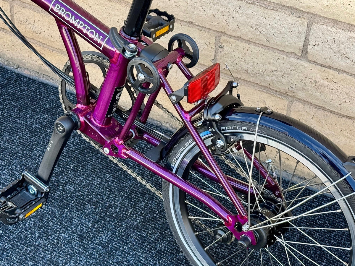 Brompton C Line 12-Speed Mid-HB Amethyst Lacquer