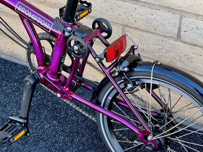 Brompton C Line 12-Speed High-HB Amethyst Lacquer