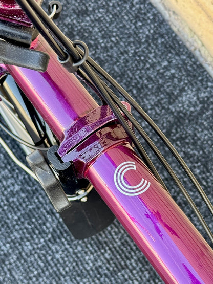 Brompton C Line 12-Speed High-HB Amethyst Lacquer