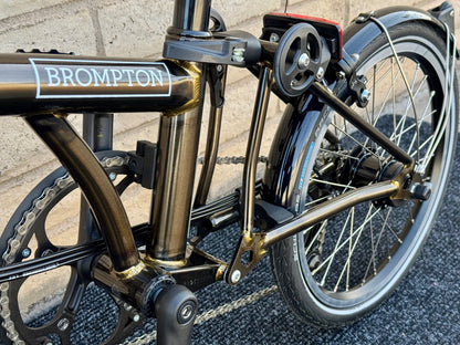 Brompton C Line 12-Speed High-HB Black Lacquer