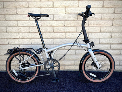 Brompton G Line 8-Speed Trail Dust White 3 Sizes