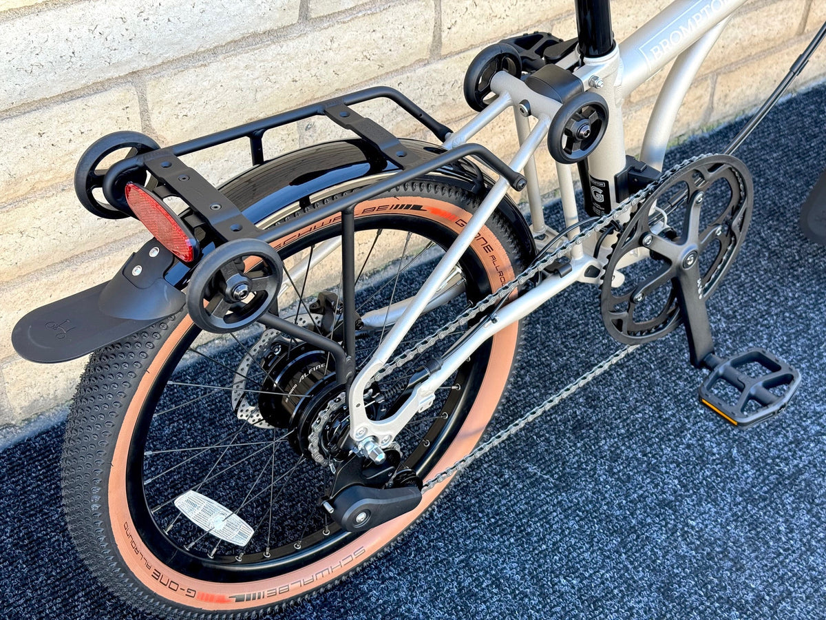 Brompton G Line 8-Speed Trail Dust White 3 Sizes