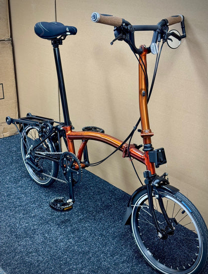 Brompton Pre-Owned Superlight High-HB 6-Speed Flame Lacquer
