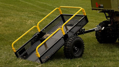 MotoAlliance Impact Implements ATV/UTV Utility Trailer Dump Cart 1000 Lbs Capacity New - IP8210