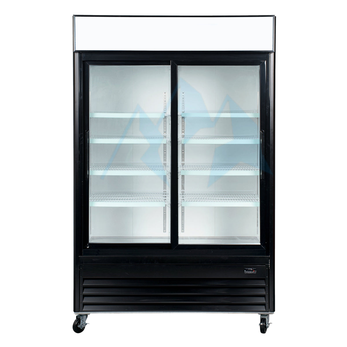 Chef AAA - LGD-600S, Commercial 2 Sliding Glass Door Merchandiser Refrigerator - LGD-600S