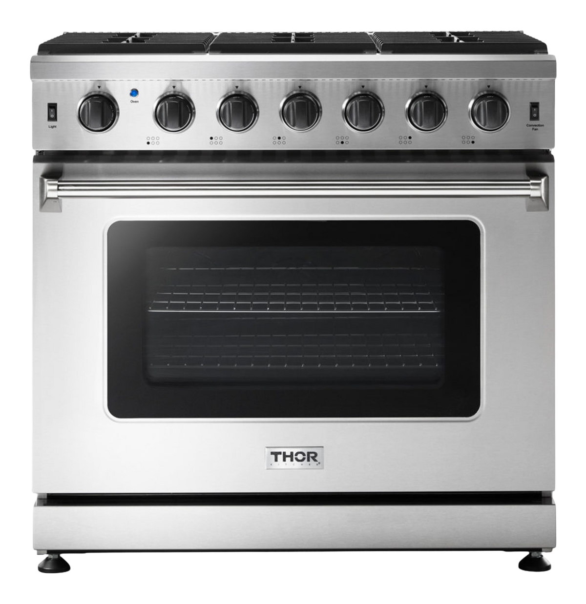 THOR Kitchen 36-Inch Liquid Propane Range - LRG3601ULP