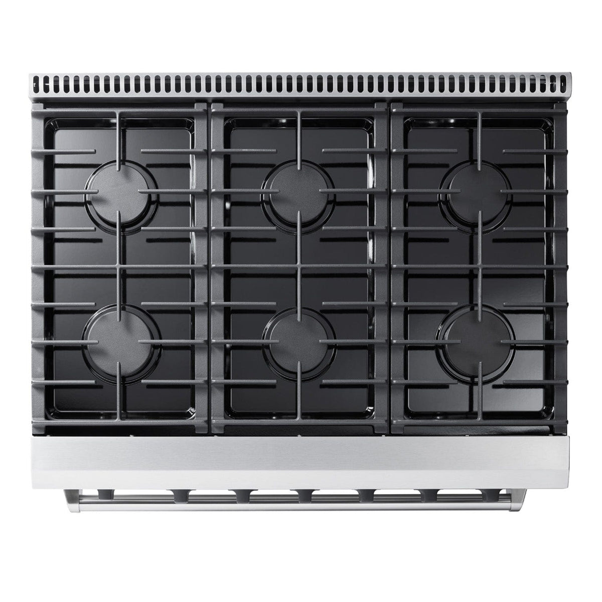 Thor Kitchen 4 Piece Appliance Package - 36 in. Liquid Propane Range, Range Hood, Refrigerator & Dishwasher Appliance Package, AP-LRG3601ULP-3