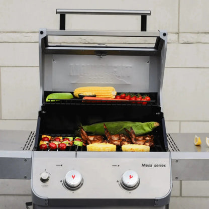 Monument Grills Mesa 200S Series | 2 Burner Propane Gas Grill in Stainless Steel - M200S