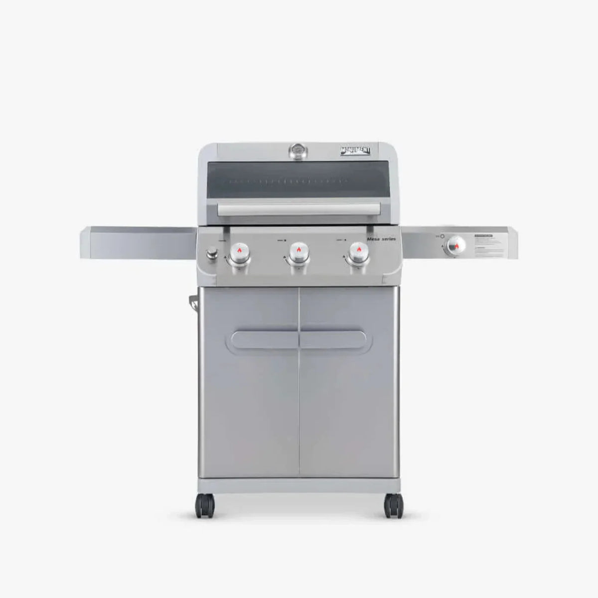 Monument Grills Mesa 305 Series | 3 Burner Propane Gas Grill in Stainless Steel - M305