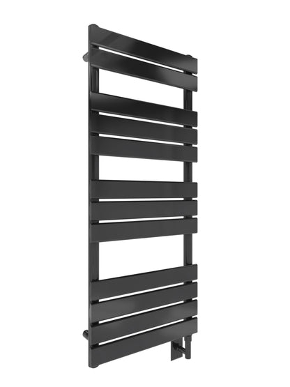 Paris MirrorMinos Wall Mounted Electric Towel Warmer in Black - MINOSBLK12