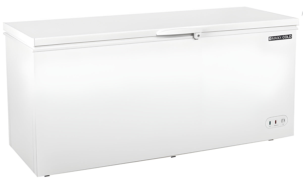 Maxx Cold Chest Freezer with Solid Top, 19.4 cu. ft. Storage Capacity, in White - MXSH19.4SHC