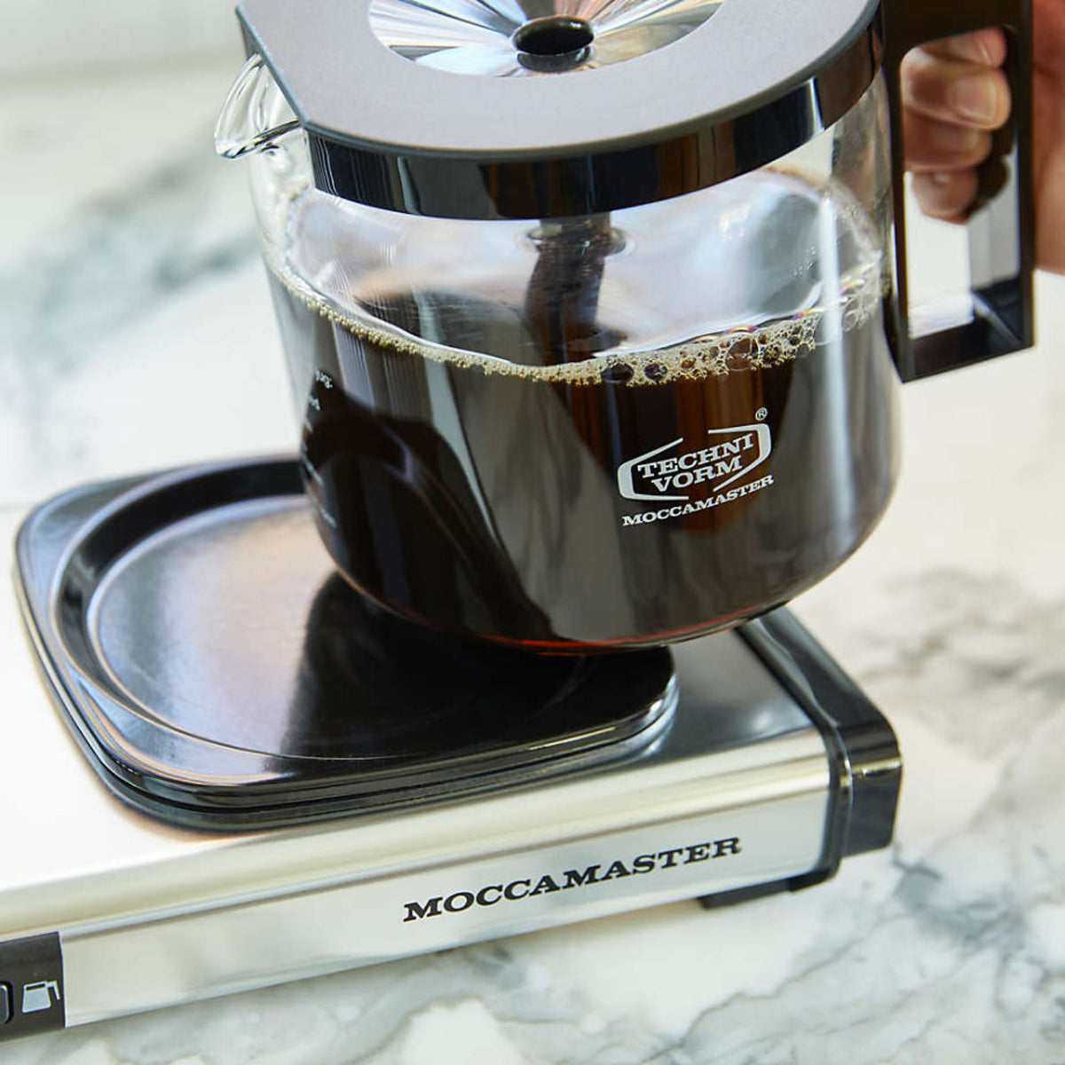 Moccamaster KBGV Select 10-Cup Coffee Maker in Matte Silver - 53930