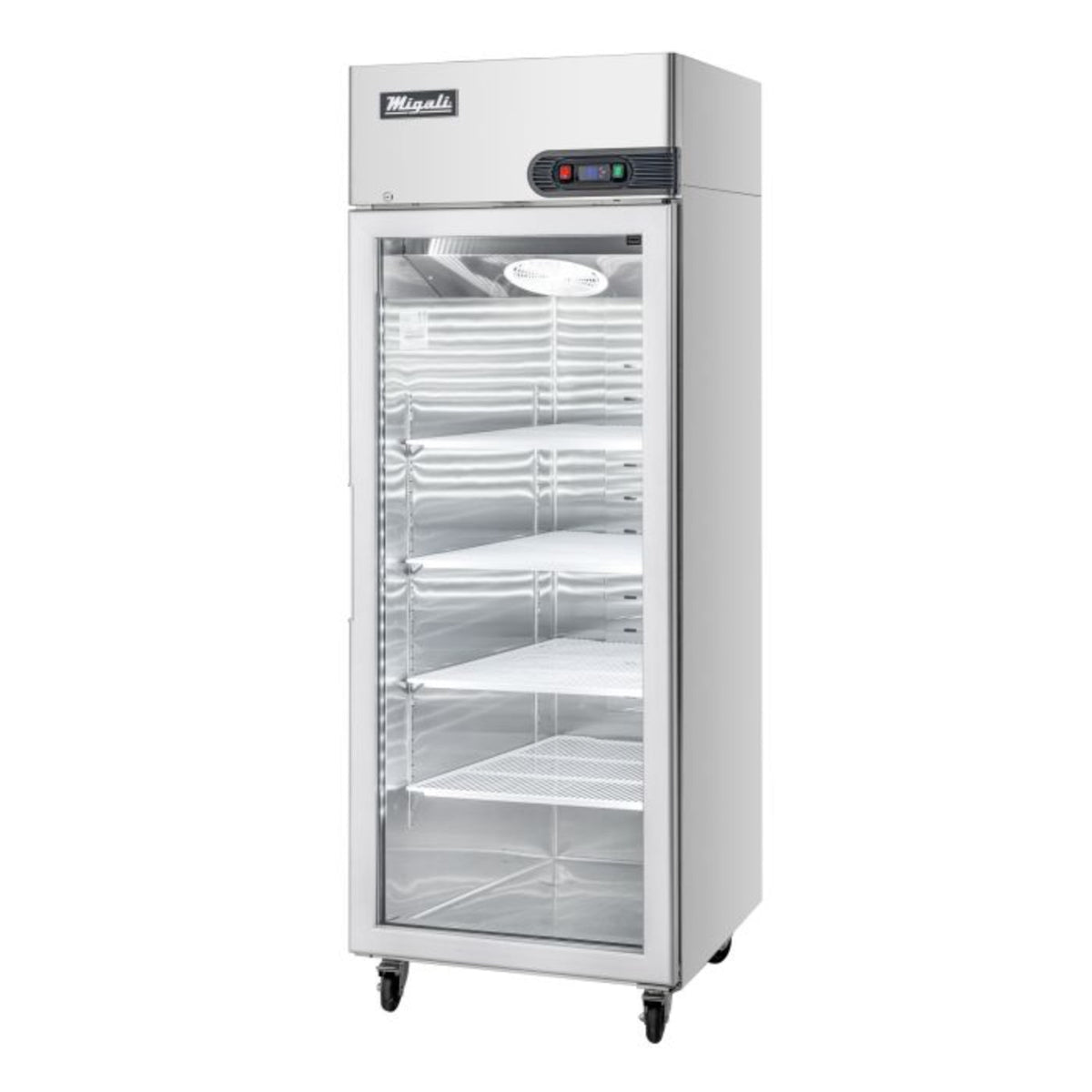 Migali C-1FG-HC 1-Door Glass Reach-In Freezer 23 Cu Ft - C-1FG-HC